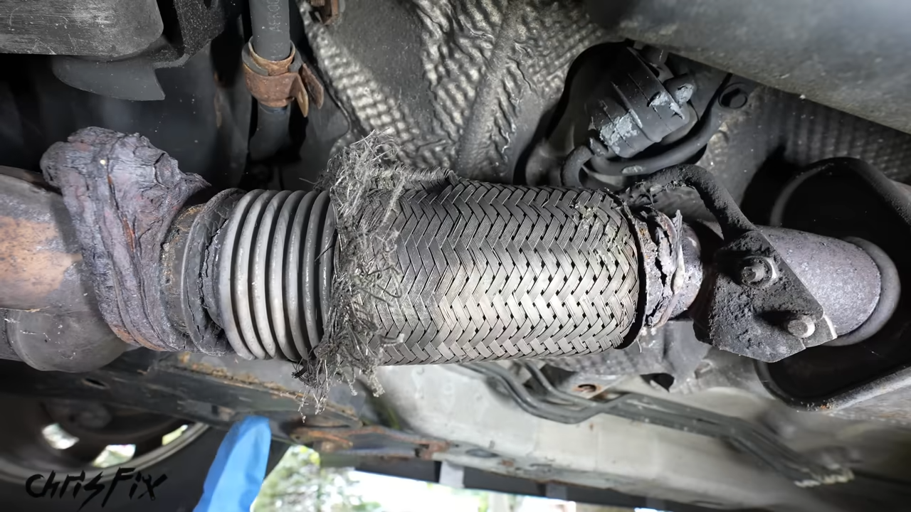 How to fix a leaking exhaust