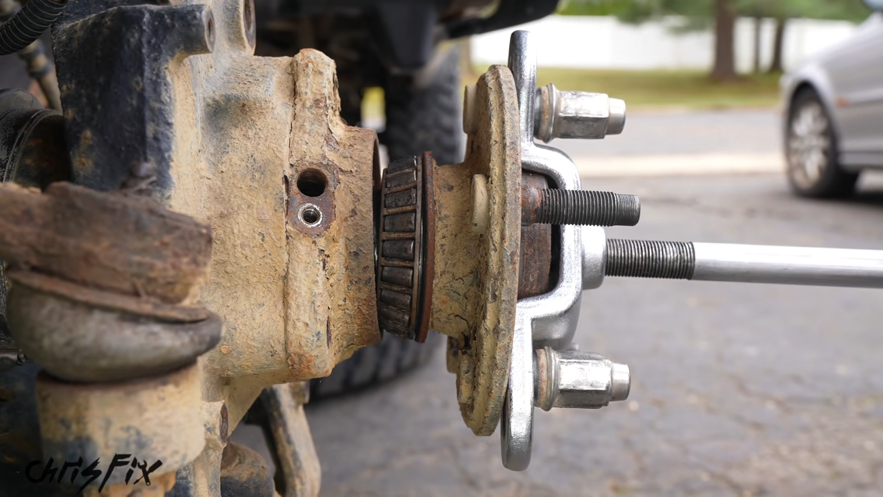 DIY wheel bearing replacement